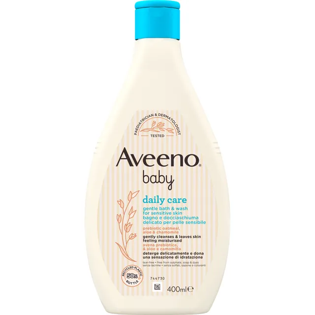 Aveeno Baby Detergente Delicato 400 ml Pelle Sensibile