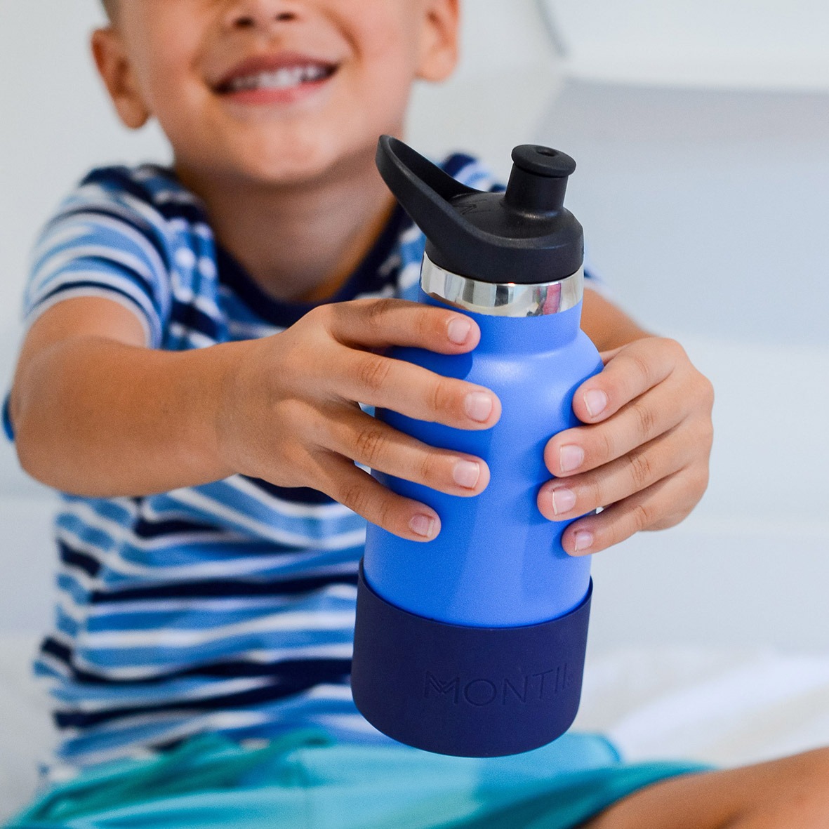 The Dida Mini Montii borraccia termica 350 ml blu