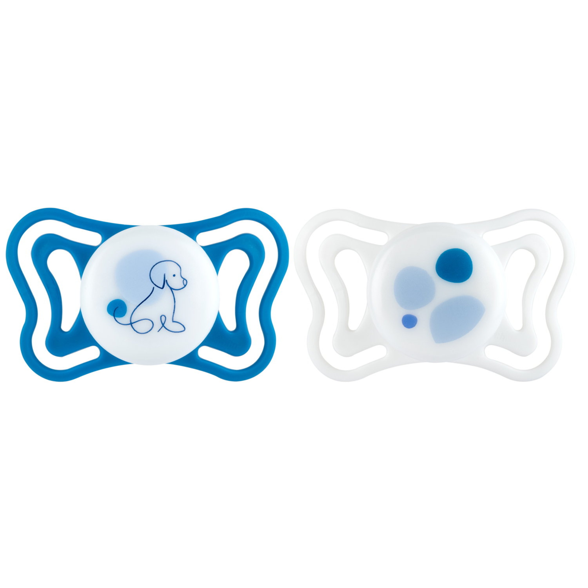Chicco PhysioForma Light succhietto azzurro 6-16 mesi silicone