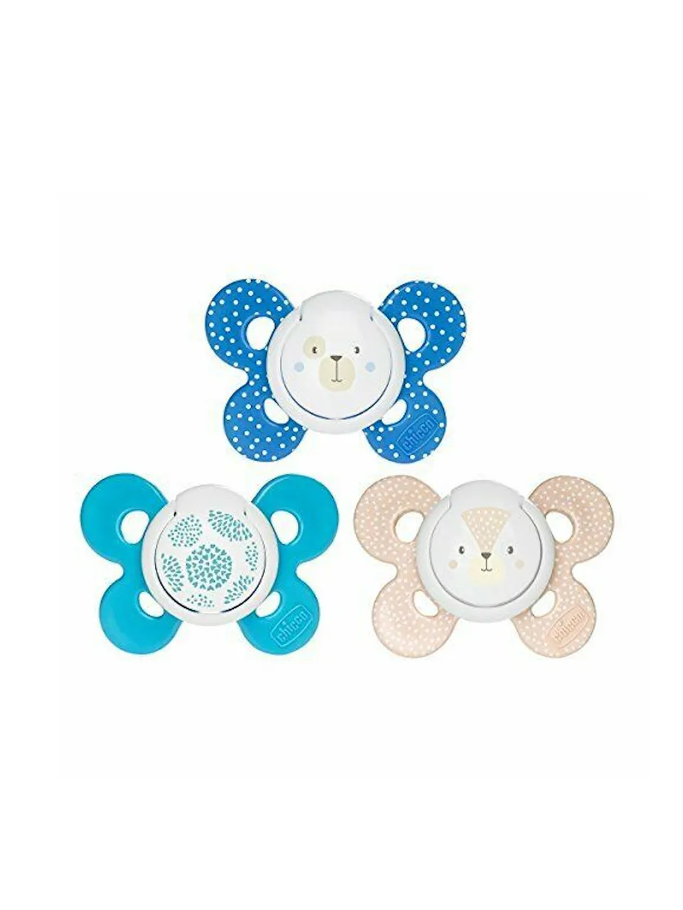 Chicco Comfort Succhietto Silicone Boy 6-16 Mesi 2Pz