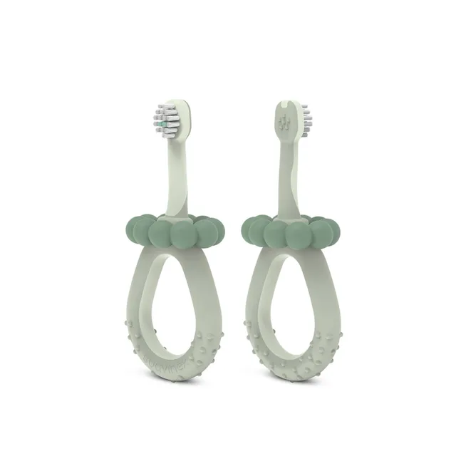 Suavinex Oral Care spazzolino primi dentini 0-2 anni verde