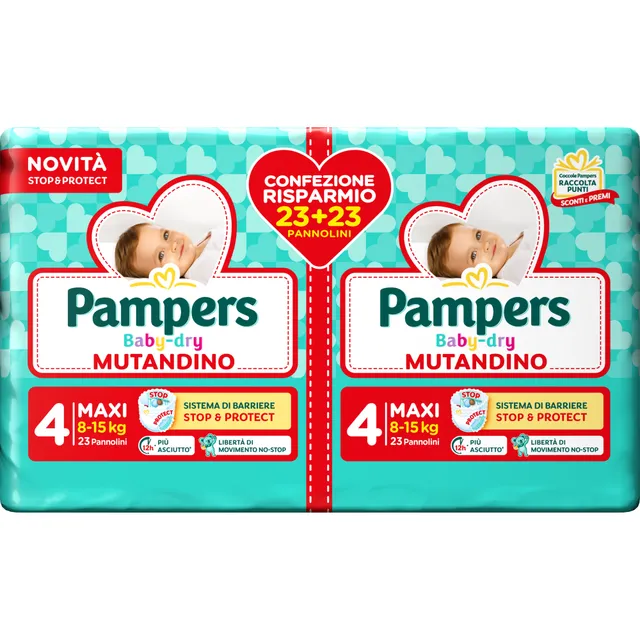 Pampers Progressi Mutandina Taglia 4 38 Pezzi Elastica