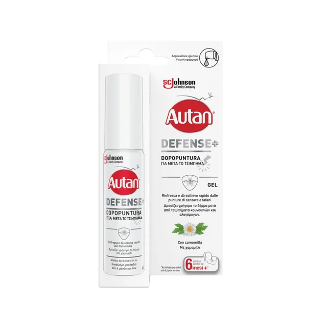Autan Defense gel dopopuntura 25 ml camomilla 6 mesi+
