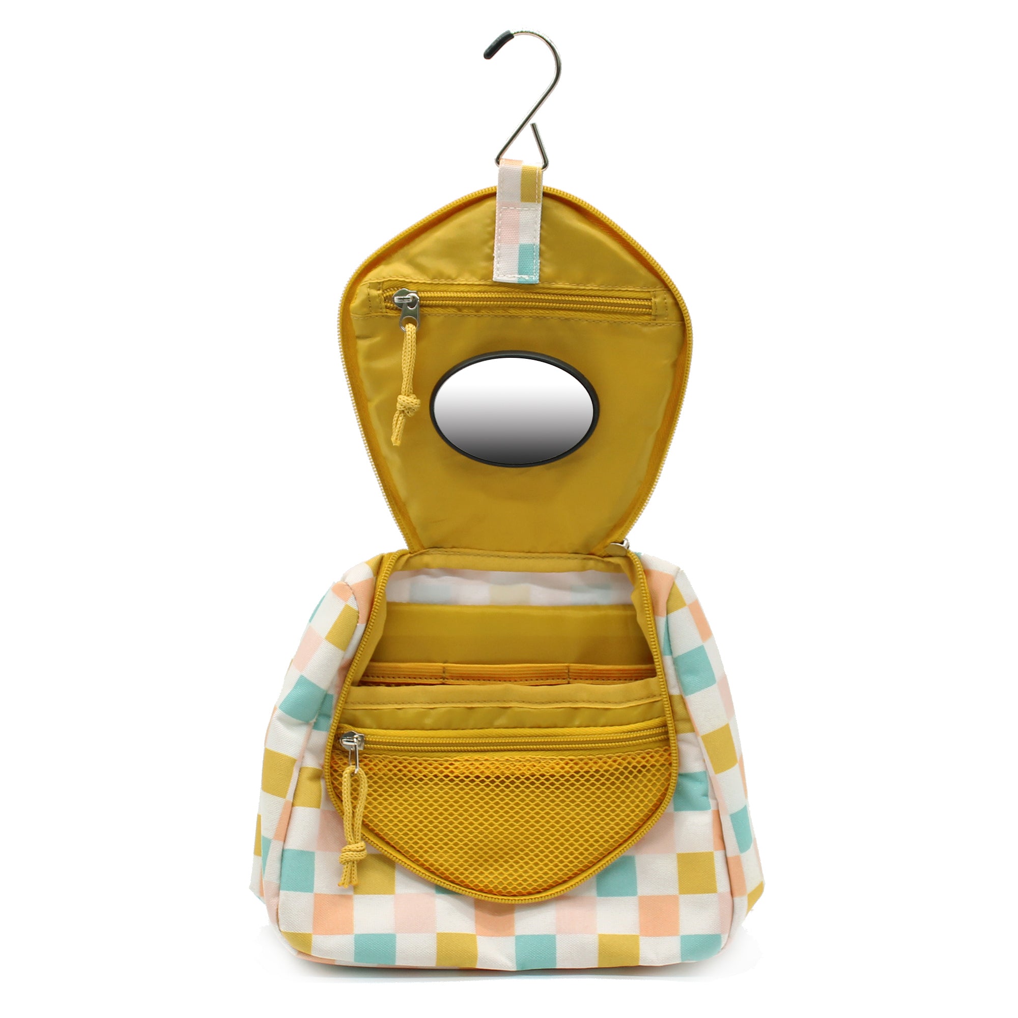 Les Déglingos Cyranos trousse toilette volpe gialla appesa