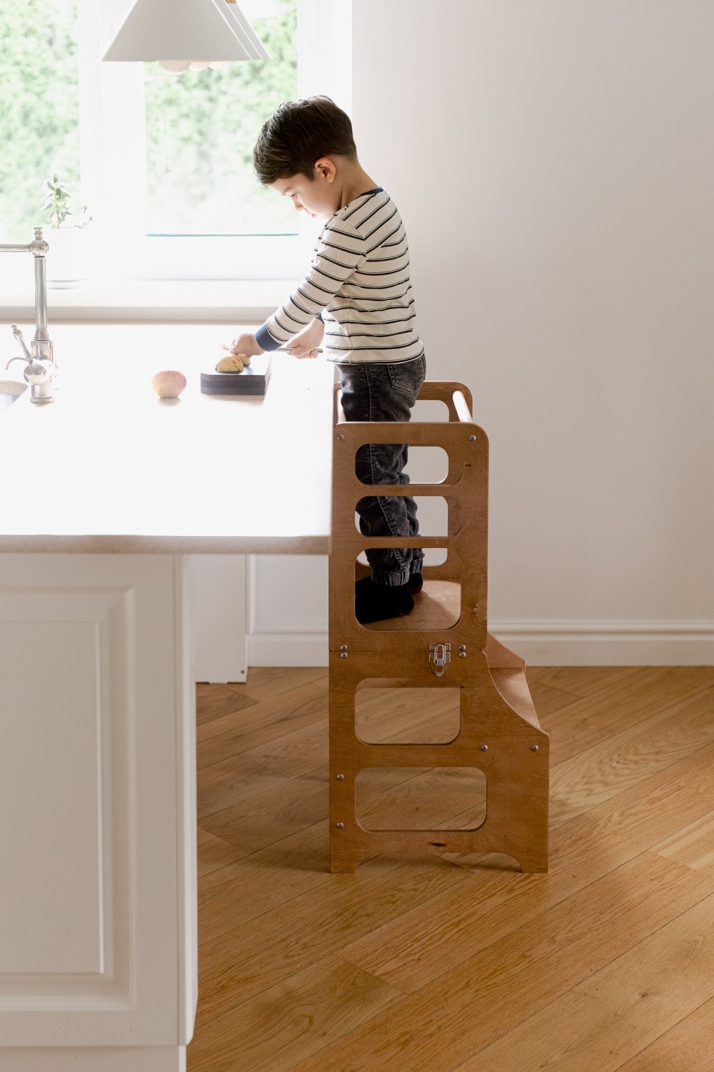 The Dida Scandinavian Natural torre montessori legno naturale