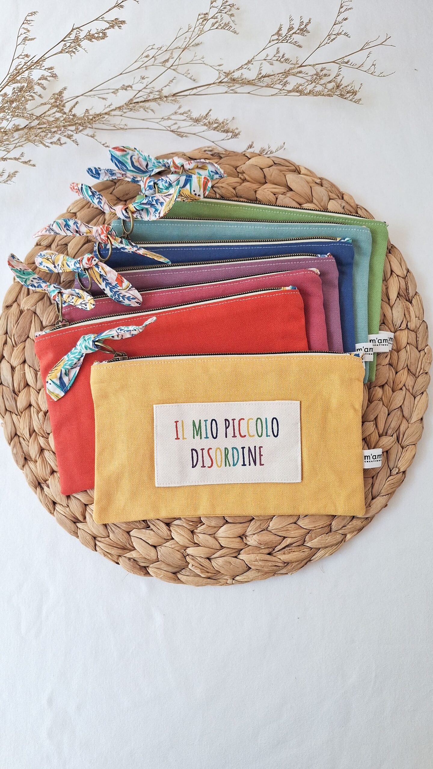 M'Amélie Pochette Il Mio Piccolo Disordine Colorata Cotone