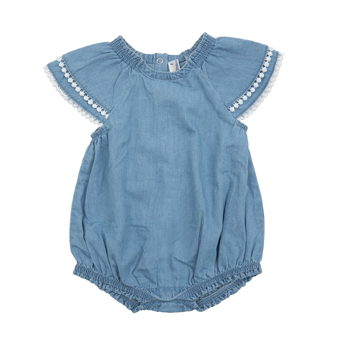 Toys Center Baby Pagliaccetto Bimba Mezza Manica Blue Denim