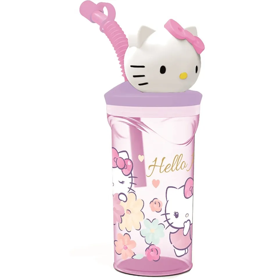 Hello Kitty bicchiere 3D bimbo 360 ml