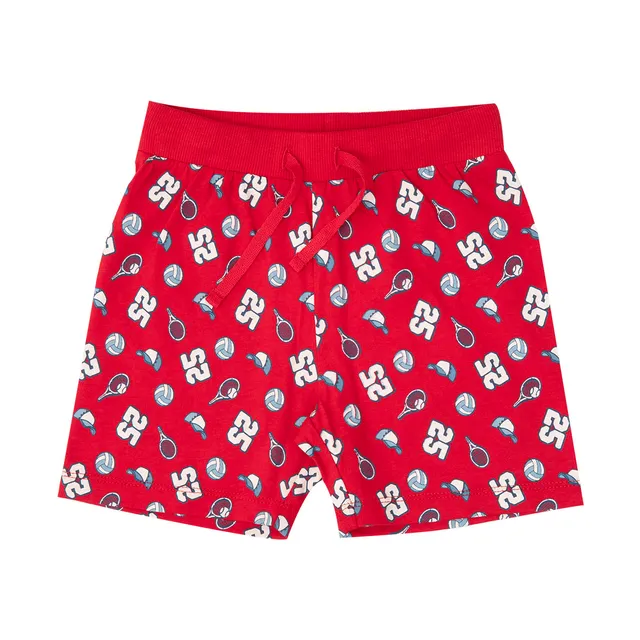 Toys Center Baby Bermuda Bimbo Rosso Baseball Jersey
