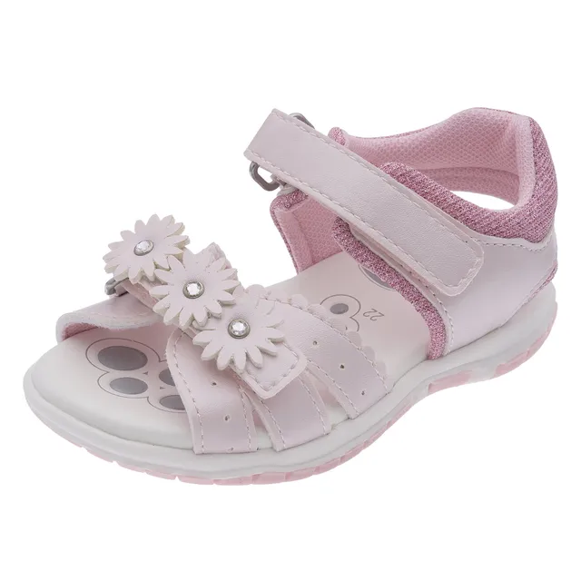 Chicco Felicia sandali bimba rosa fiori primi passi