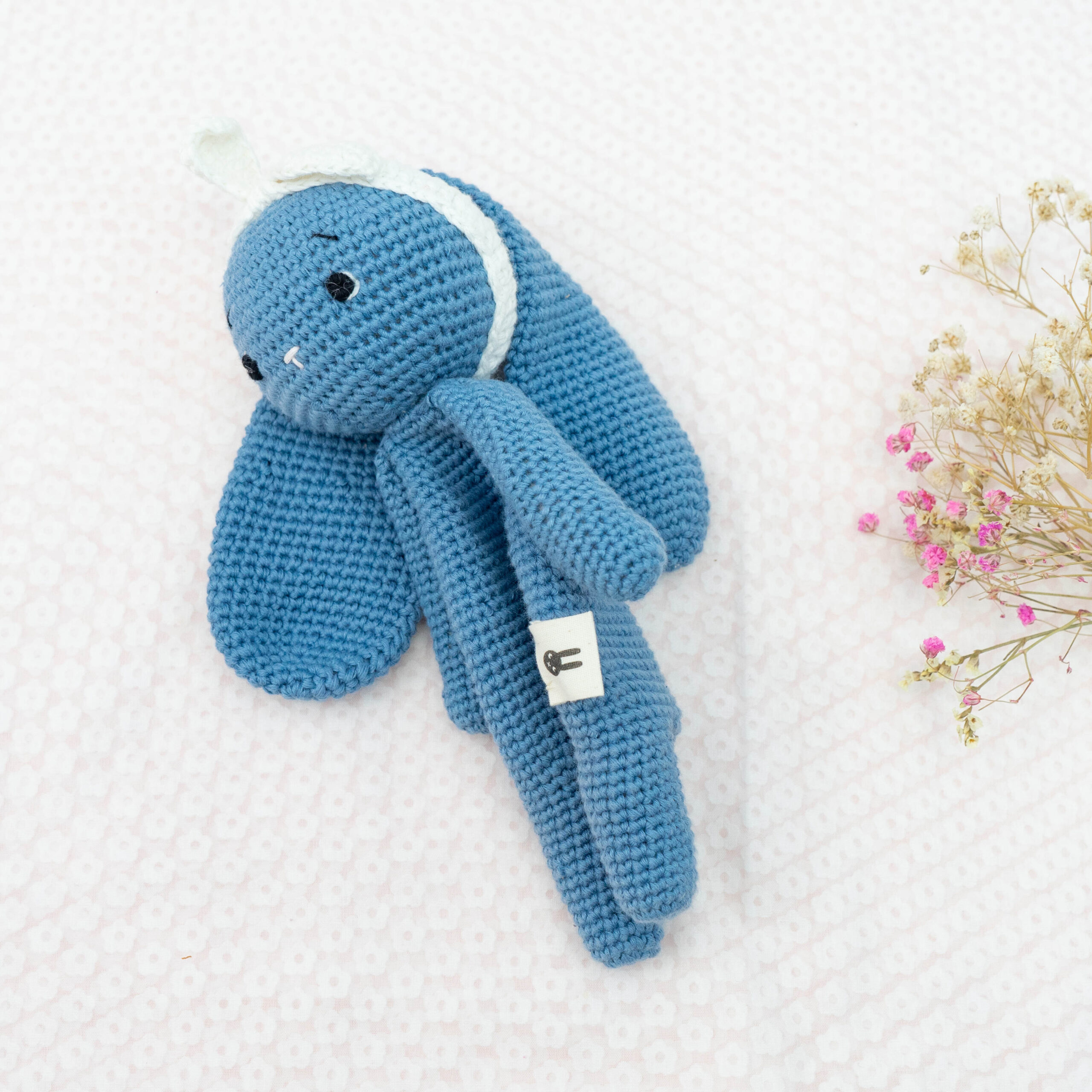 Piccoli Toys Domitilla Doudou coniglietta uncinetto cotone