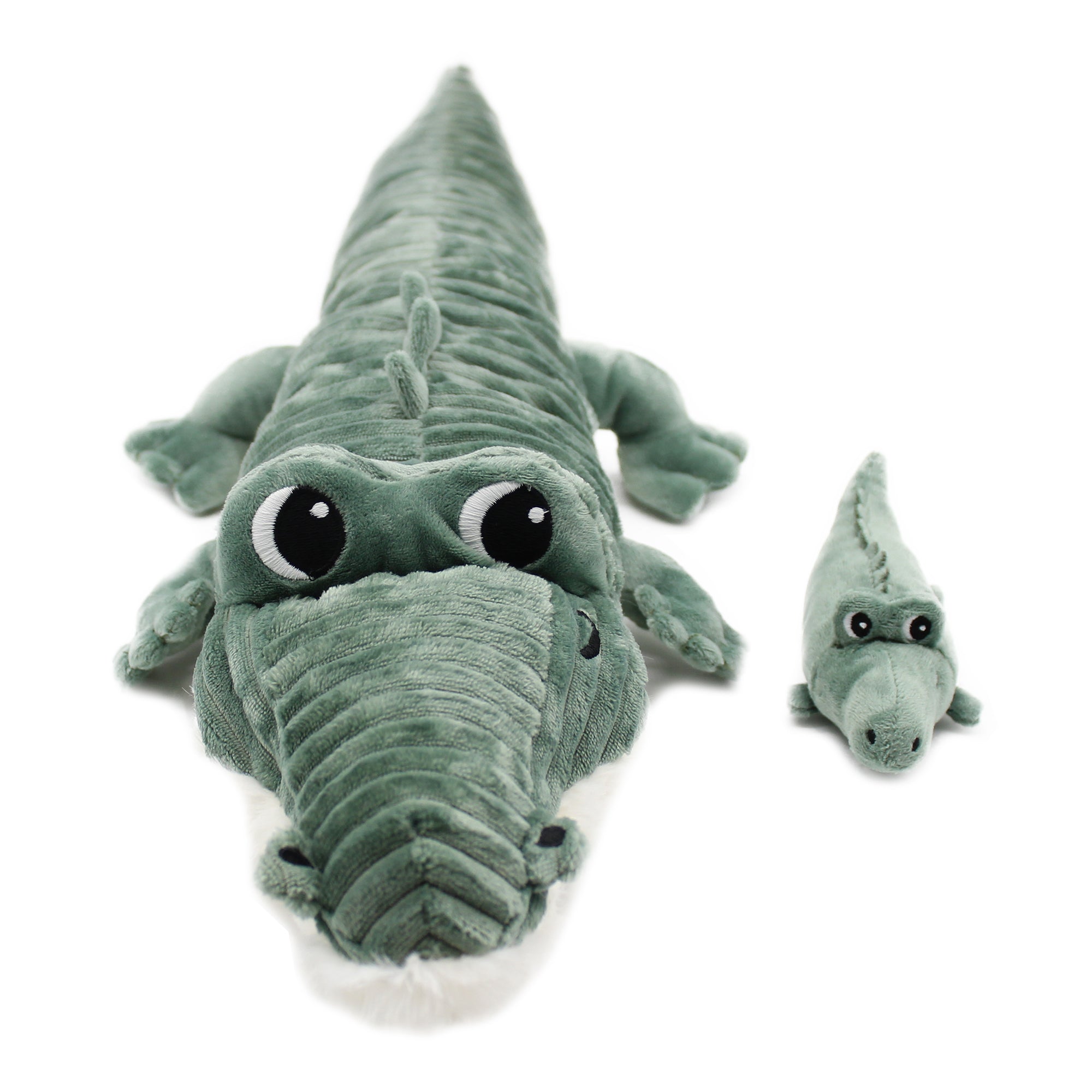 Les Deglingos Ptipotos Croketou peluche verde