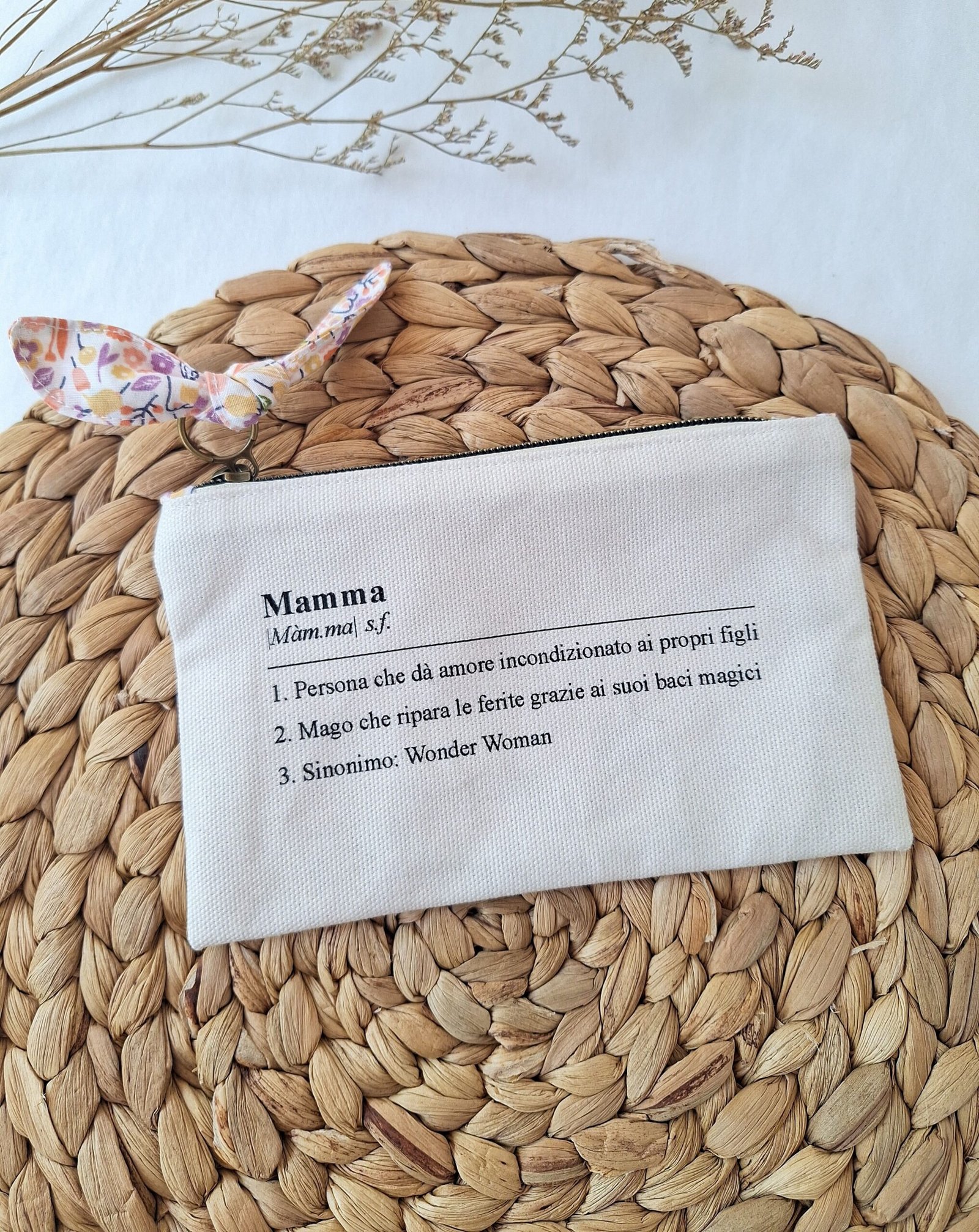 M'Amélie Pochette Mamma Definizione in Cotone Panama
