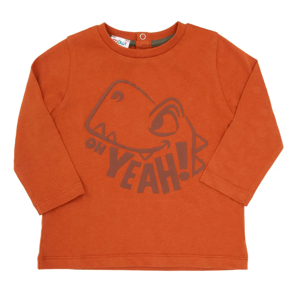 Toys Center Baby t-shirt manica lunga bimbo terra stampa dino