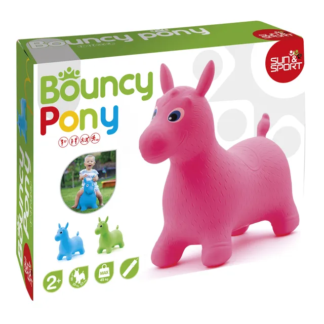 Sun & Sport Bouncy Pony cavallo gonfiabile 45 kg assortito
