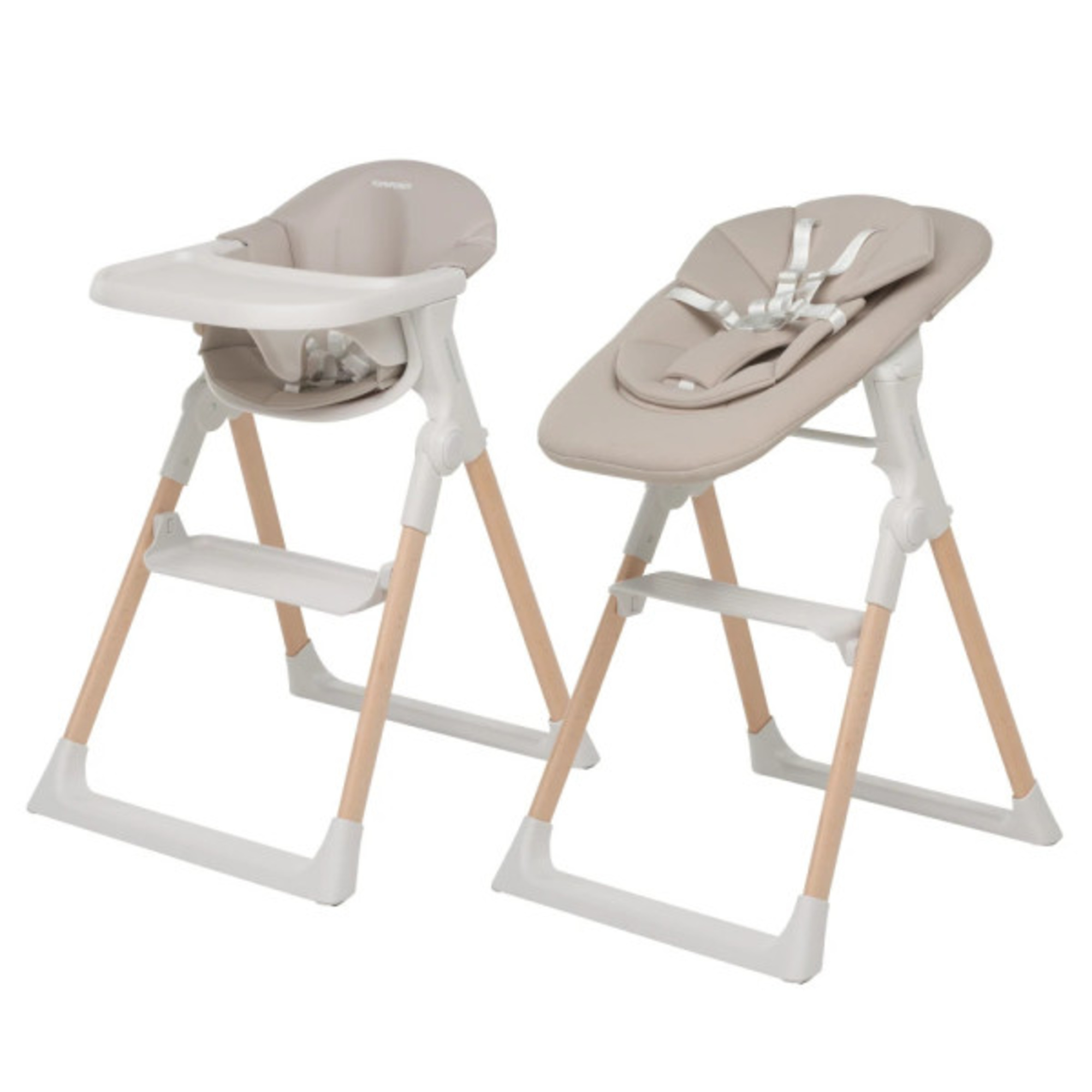 Foppapedretti Kidsmenu Sand Seggiolone Pappa 2 in 1 Legno
