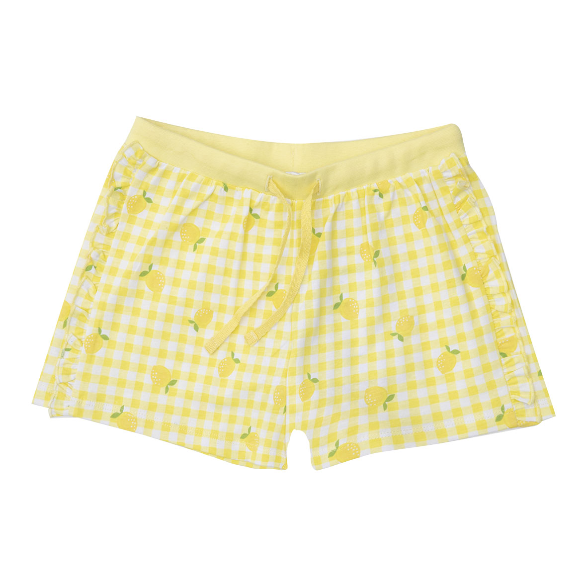Toys Center Baby Shorts Bimba Frill Giallo Limoni