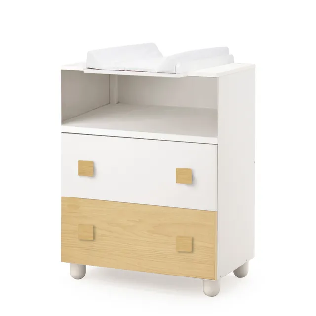 Italbaby Easy Change cassettiera fasciatoio naturale 2 cassetti