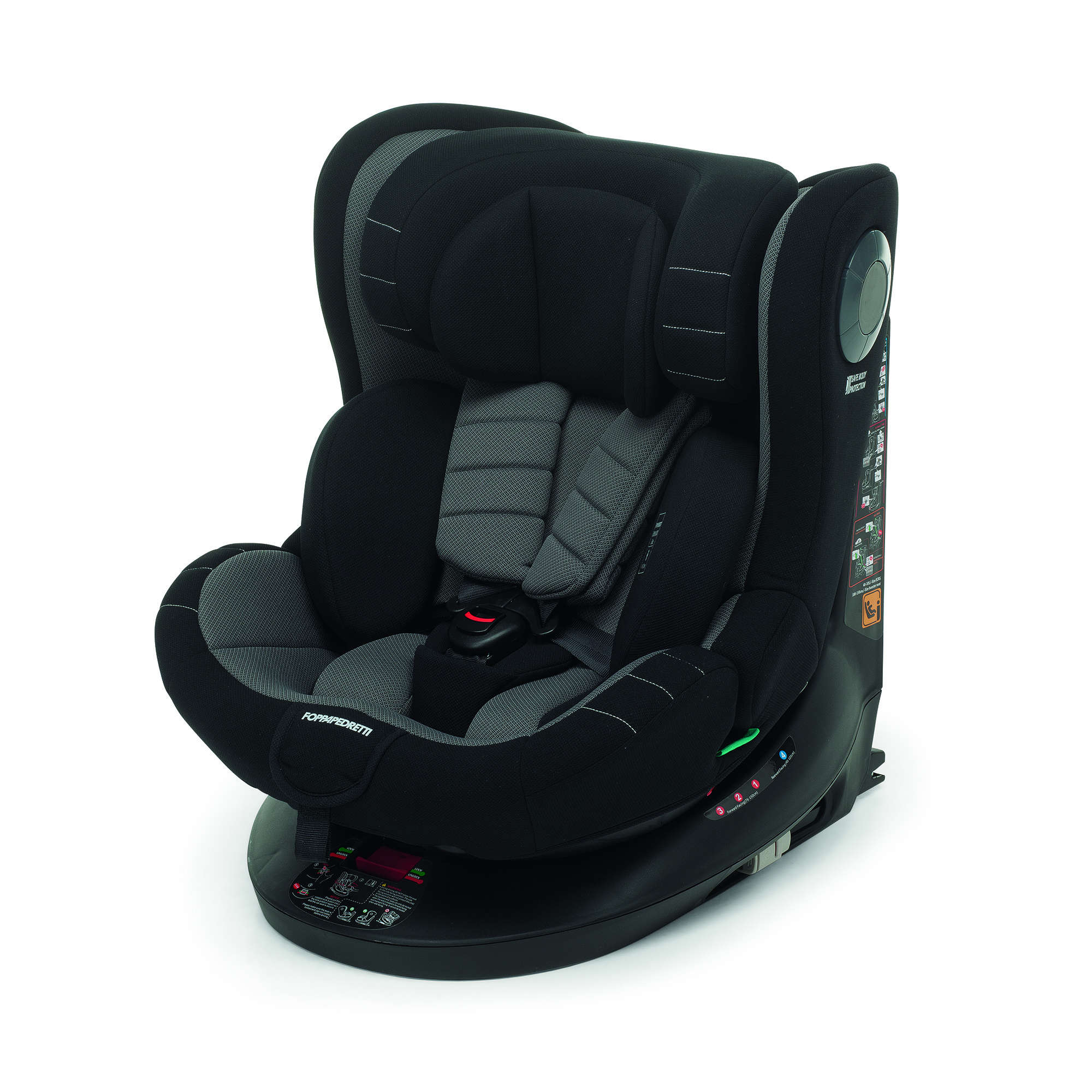 Foppapedretti 360 Quick seggiolino auto 40-150 cm nero con base