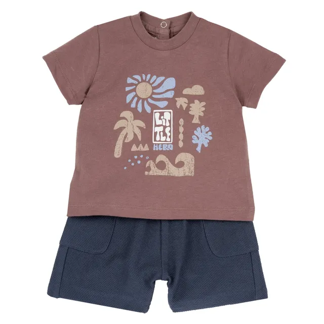 Chicco Completo Maglietta Pantaloncini Bambino Maniche Corte