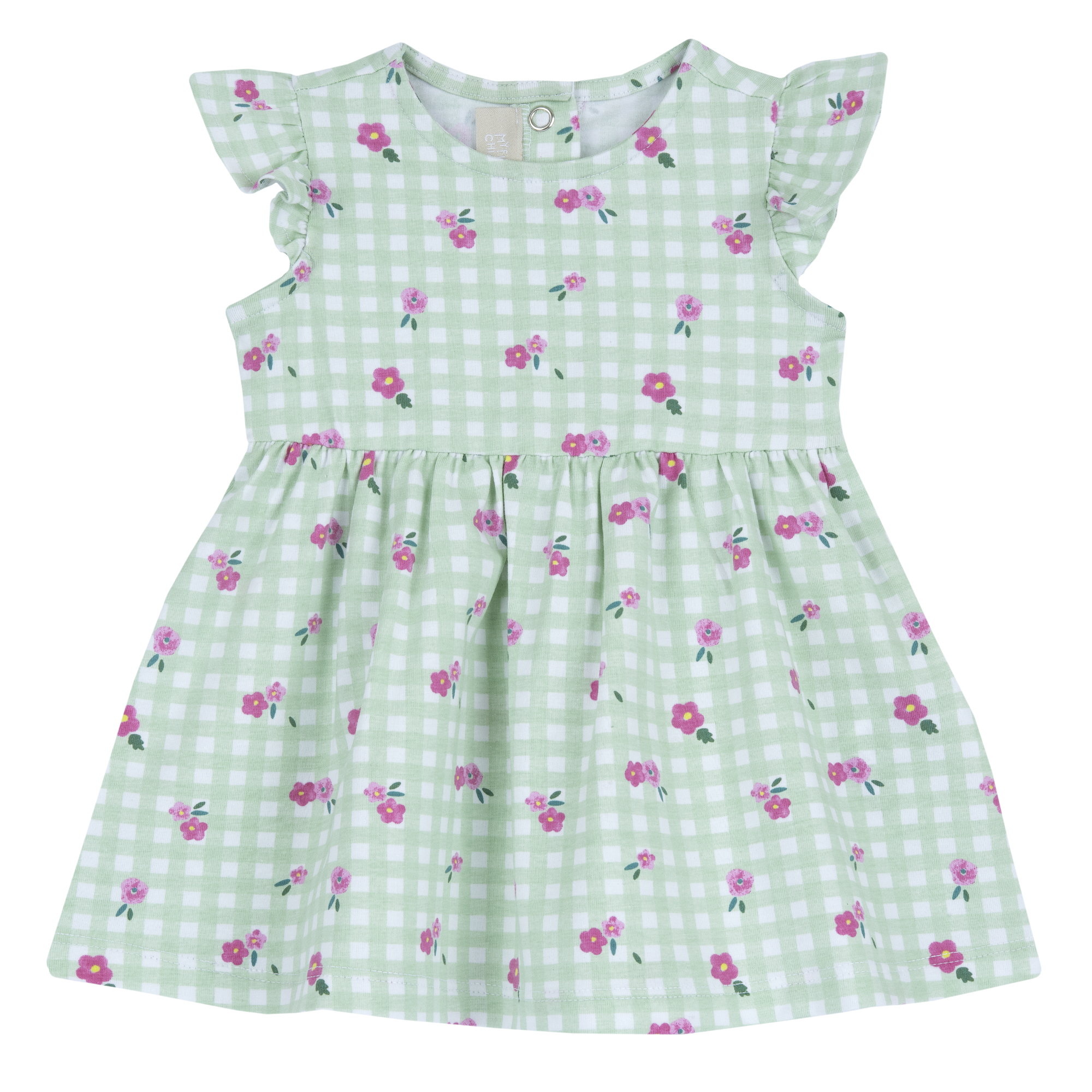 Chicco vestito neonata maniche corte cotone leggero