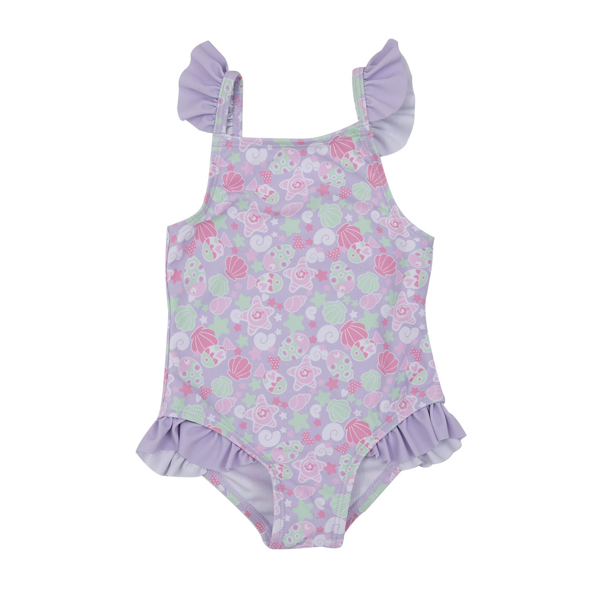 Toys Center Baby Costume Intero Bimba Lilla Marino Frill