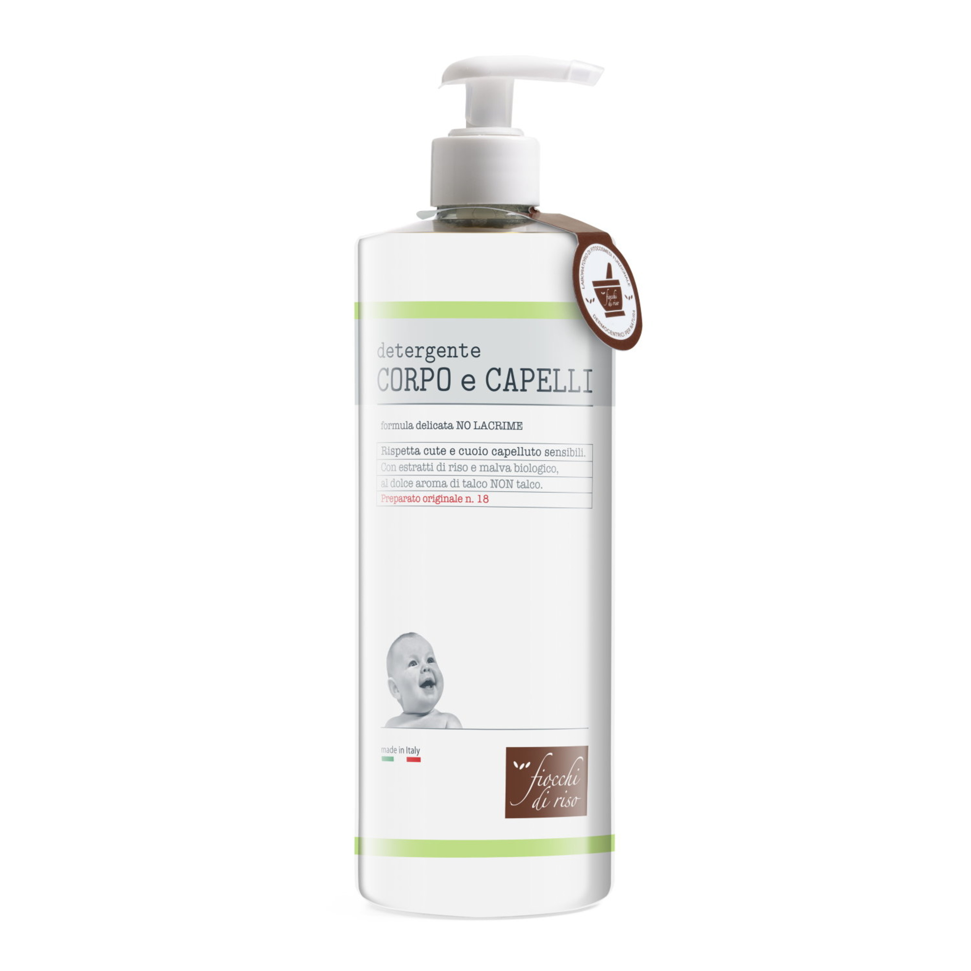 Fiocchi di Riso detergente corpo capelli talco 750 ml