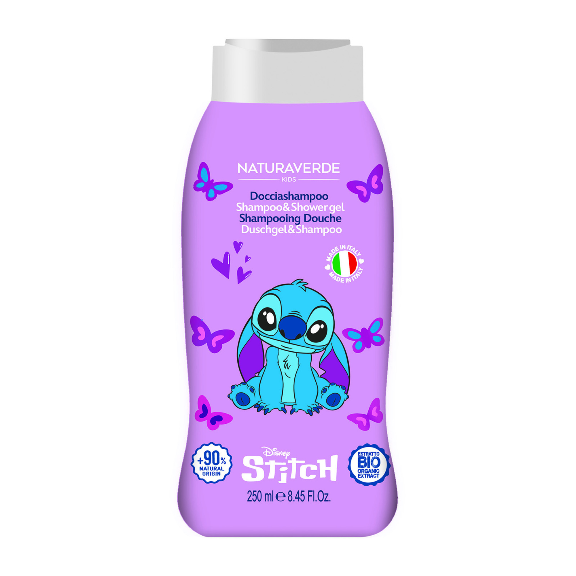 Naturaverde Disney Stitch Doccia Shampoo 250 ml delicato