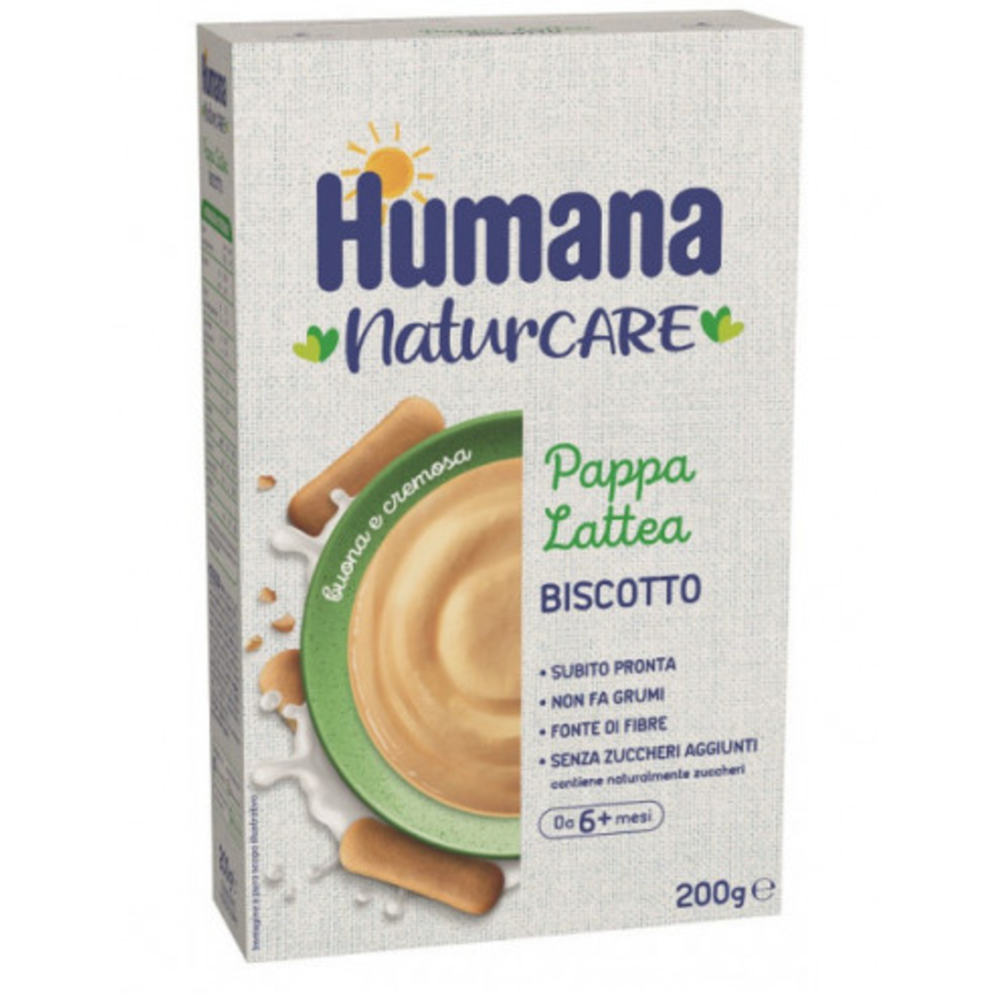 Humana pappa lattea biscotto 200 g dal 6 mese