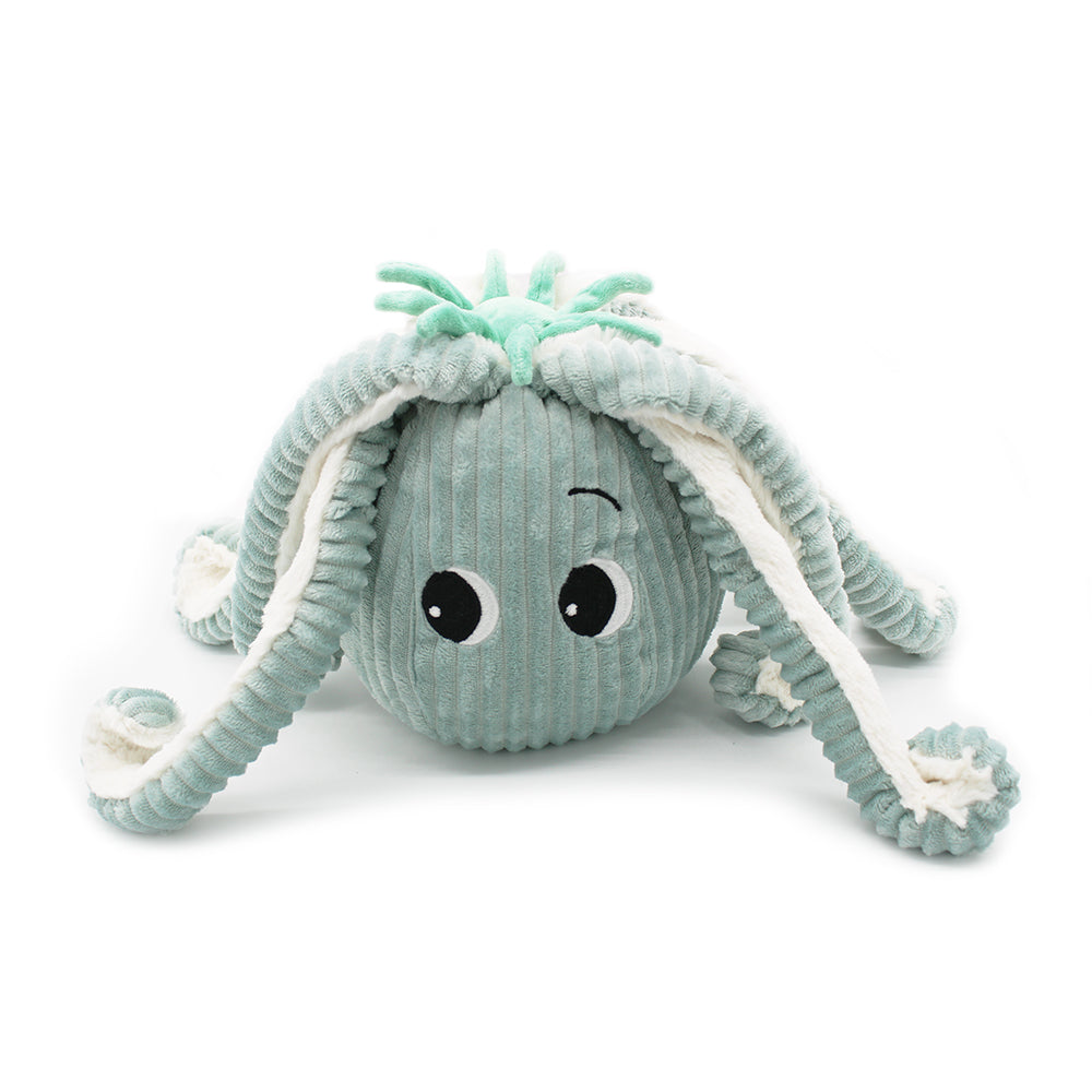 Les Deglingos Ptipotos Filou peluche piovra mamma bebè menta 45cm