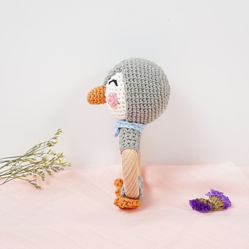 Piccoli Toys Marzio il Pinguino sonaglio uncinetto
