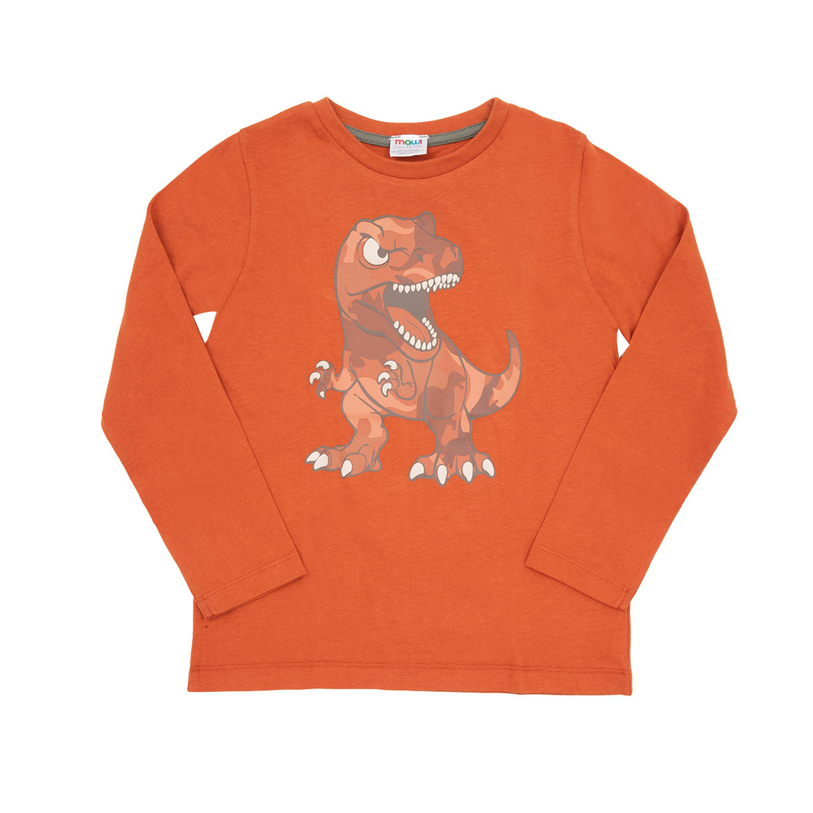 Toys Center Baby Dino maglia jersey bimbo marrone girocollo
