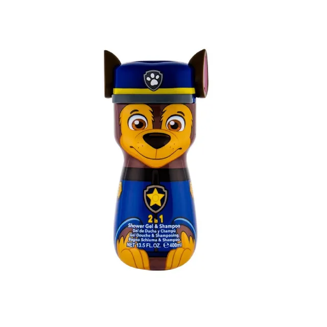 Paw Patrol Chase gel doccia 2in1 400ml figura 2D