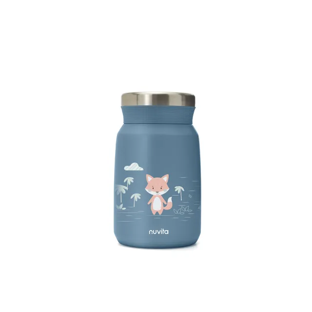 Nuvita 4472 contenitore termico 500 ml powder blue