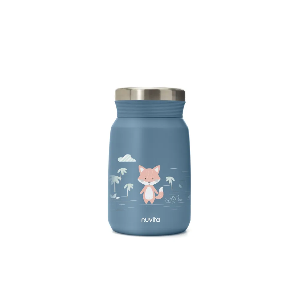 Nuvita 4472 contenitore termico 500 ml powder blue