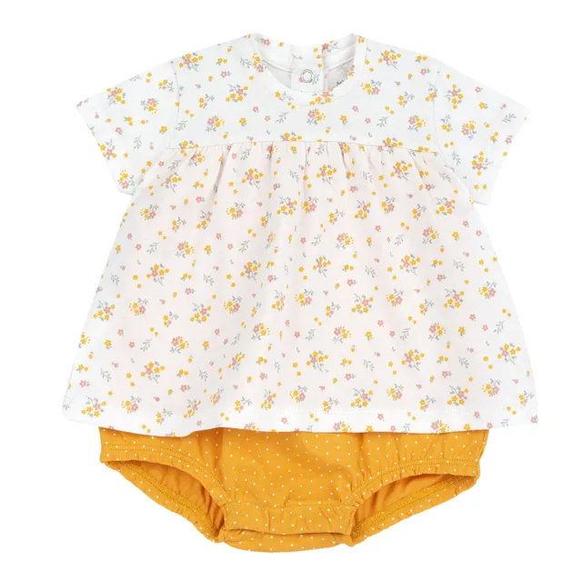 Chicco Pagliaccetto Neonata in Cotone Lavabile