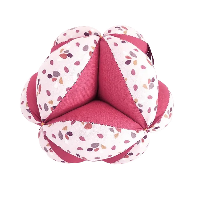 The Dida Pelota Montessori palla sensoriale floreale in cotone