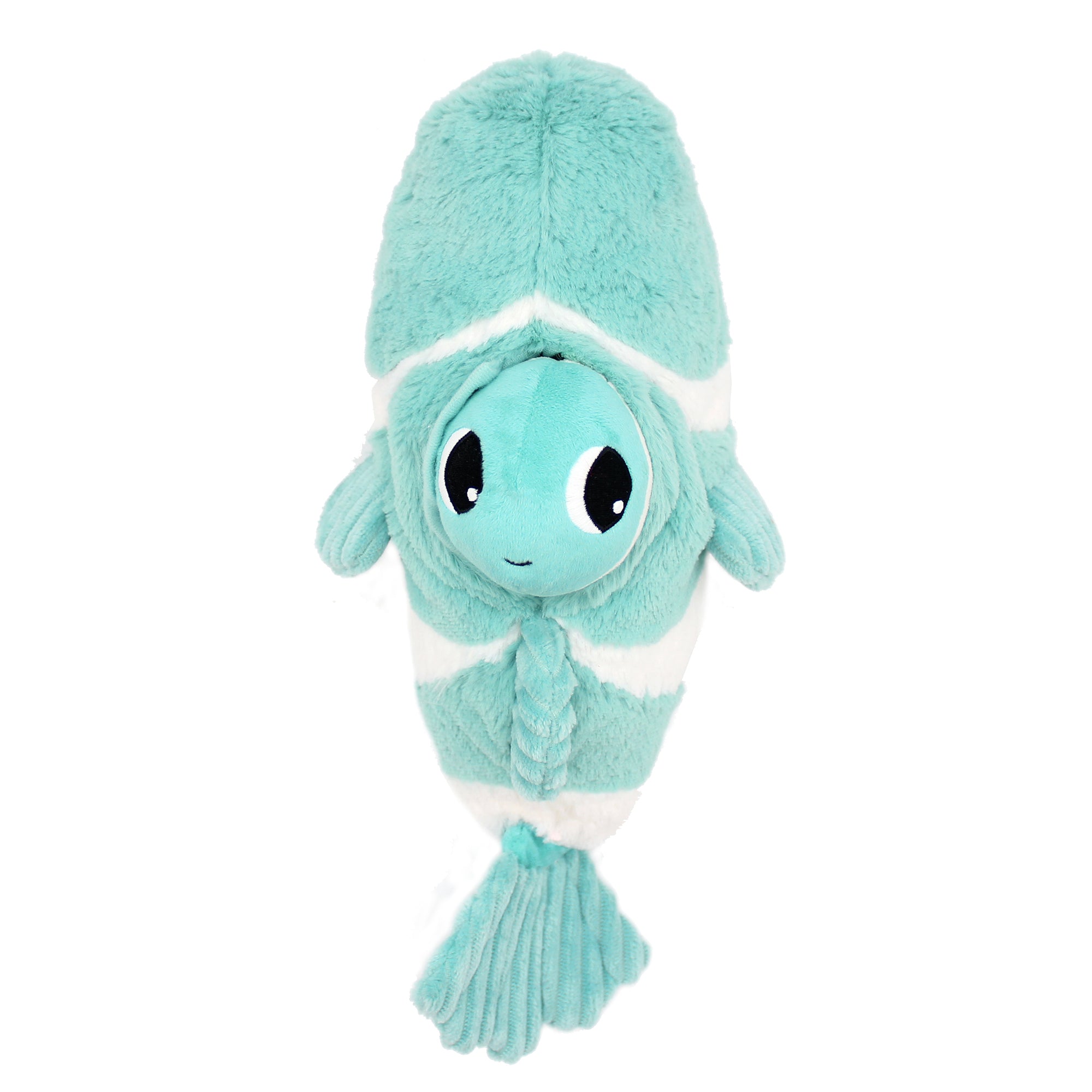 Les Deglingos Ptipotos Bigou Peluche Pesce Pagliaccio Mamma e Bebè Blu