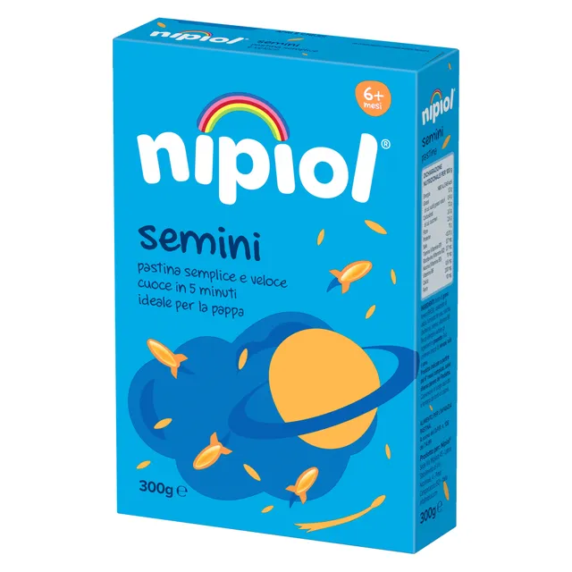 Nipiol Semini Pastina 6 Mesi 300g Ferro