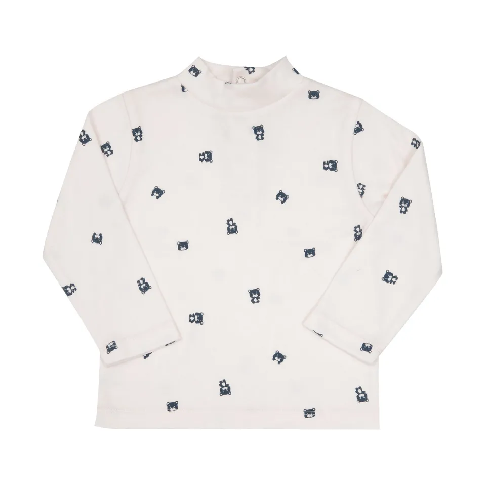 Lupetto bimbo maglia panna orsetti interlock