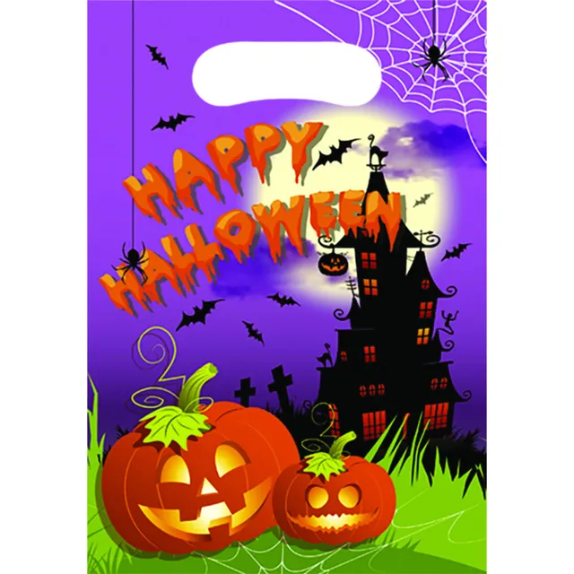 Toys Center Baby Sacchetti Halloween Plastica 23x16 cm 6 Pezzi