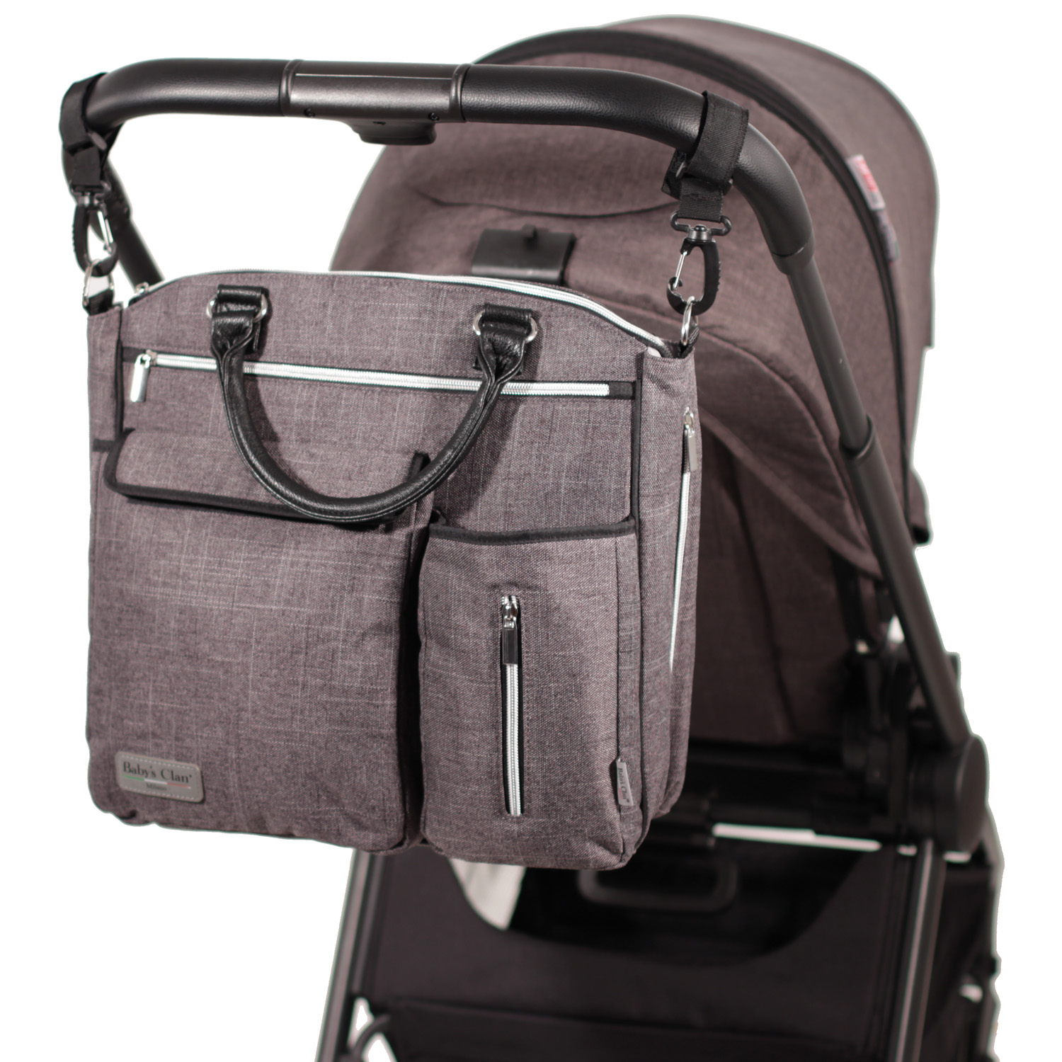 Baby's Clan Urania borsa mamma cambio 37x35 cm nera