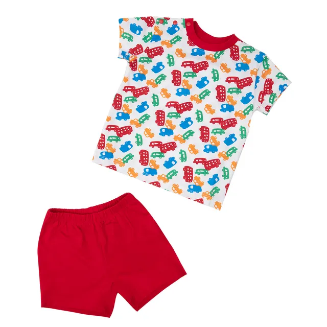 Toys Center Baby pigiama bimbo macchinine rosse 2 pezzi jersey