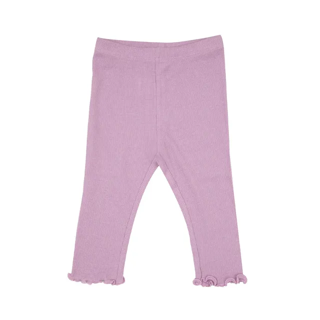 Toys Center Baby legging bimba lilla costina stretch
