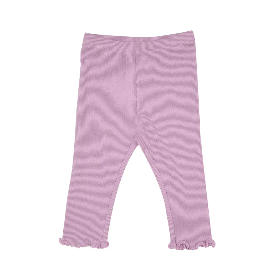 Toys Center Baby legging bimba lilla costina stretch