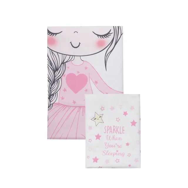 Toys Center Baby Mawi Principessa copripiumino + federa rosa