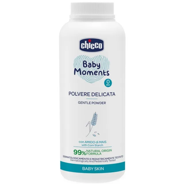 Chicco Polvere Delicata 130 g talco cambio pannolino assorbente