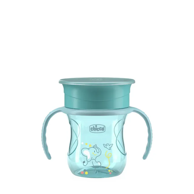 Chicco Perfect X 360 Tazza Antigoccia 12M+ Azzurra