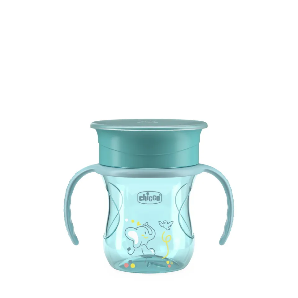 Chicco Perfect X 360 Tazza Antigoccia 12M+ Azzurra