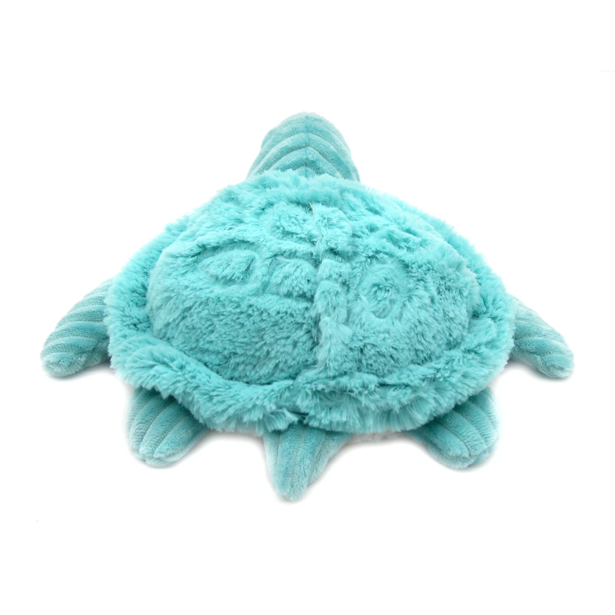 Les Déglingos Ptipotos Sauvenou tartaruga peluche blu acqua